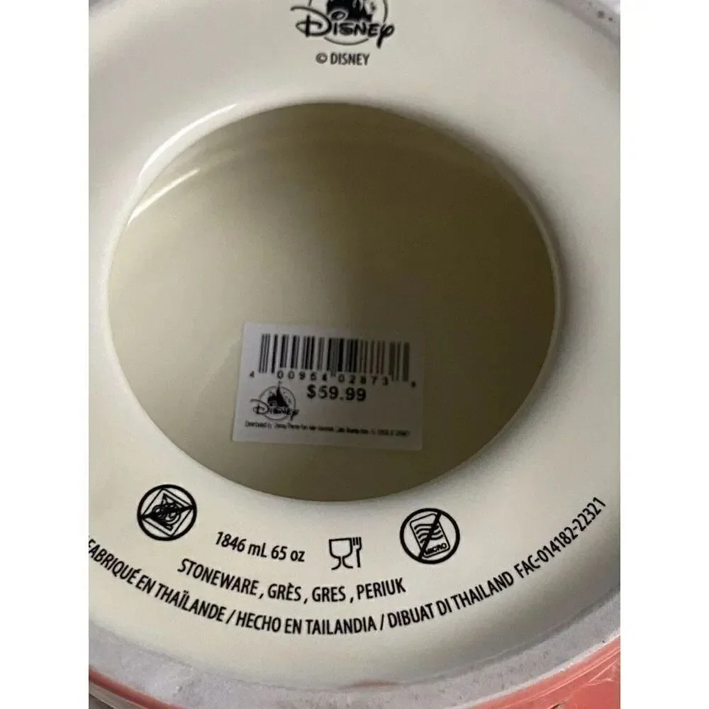 Disney Parks Moana Kakamora Ceramic Serving Bowl‎ With Stand NEW